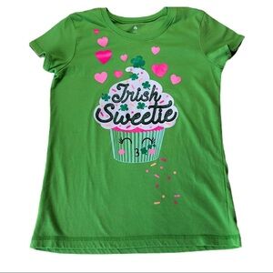 Irish Sweetie Girl’s Cupcake Tee